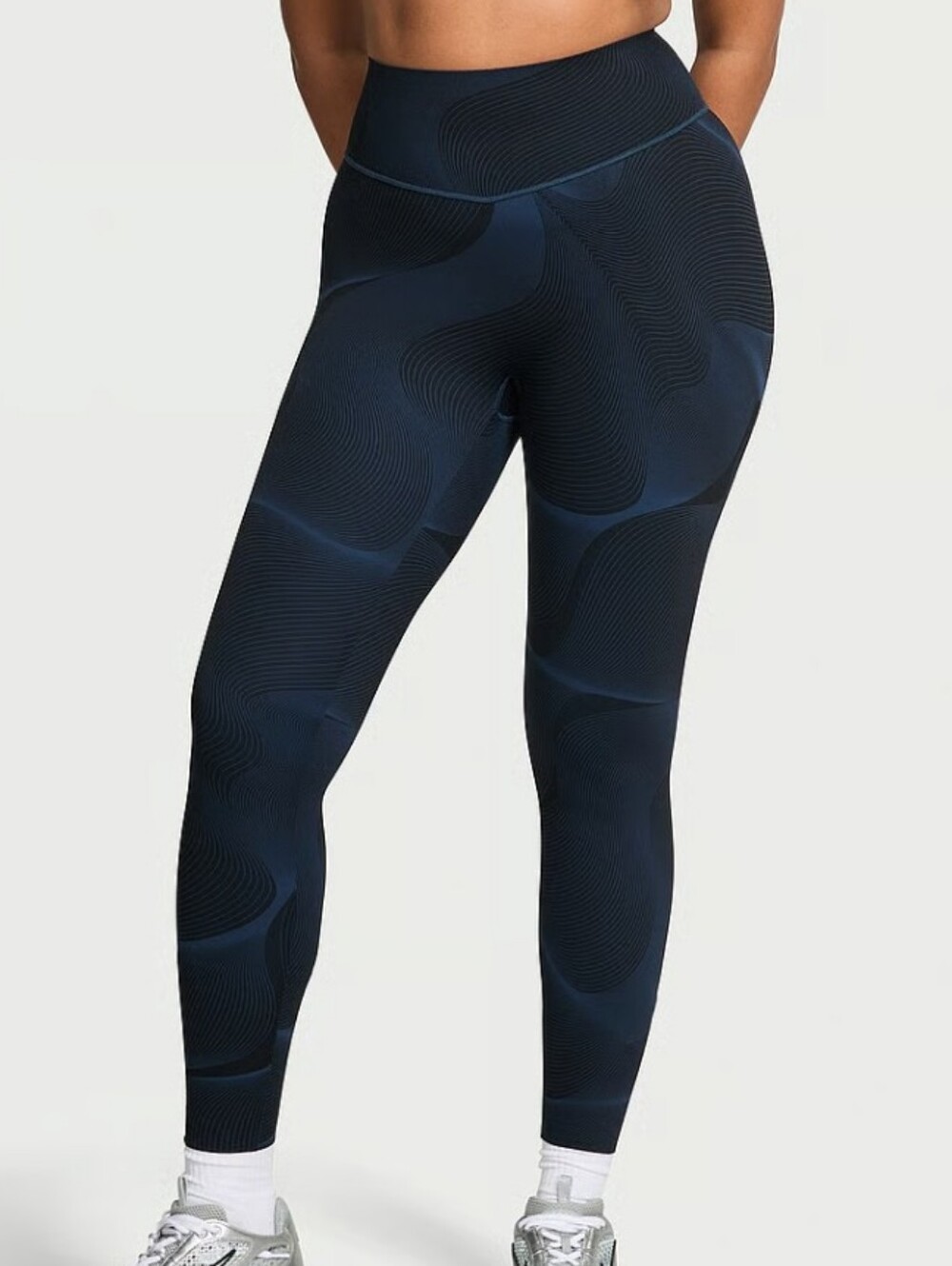 VSX Elevate Legging Sz Small NWT Solid | Blue Marble
